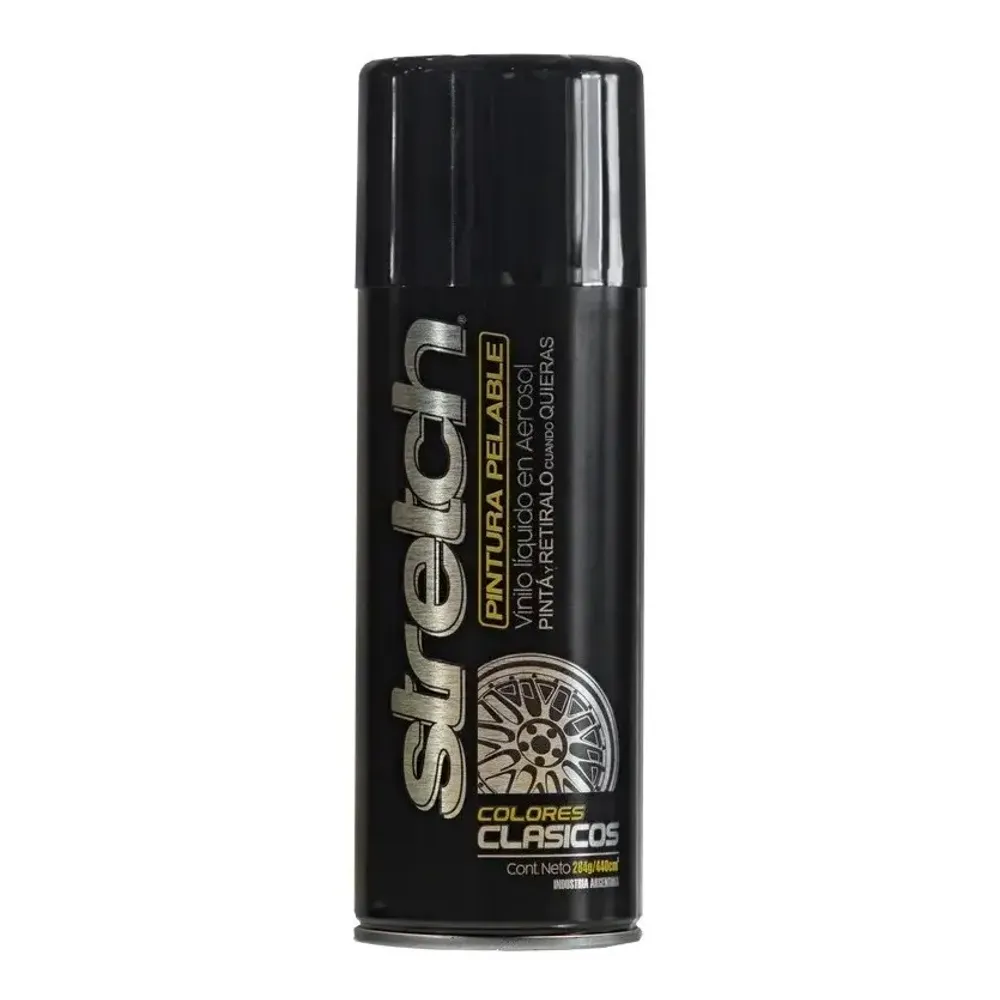 Aerosol Removible Negro Mate